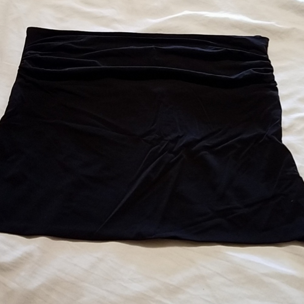 Trina Turk Drape Front Tube Top NWOT 15" p2p 13" length - Picture 2 of 5